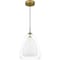 Quoizel Aero Mid Pendant 1 Light Aged Brass PCAER1511AB - alternate 6